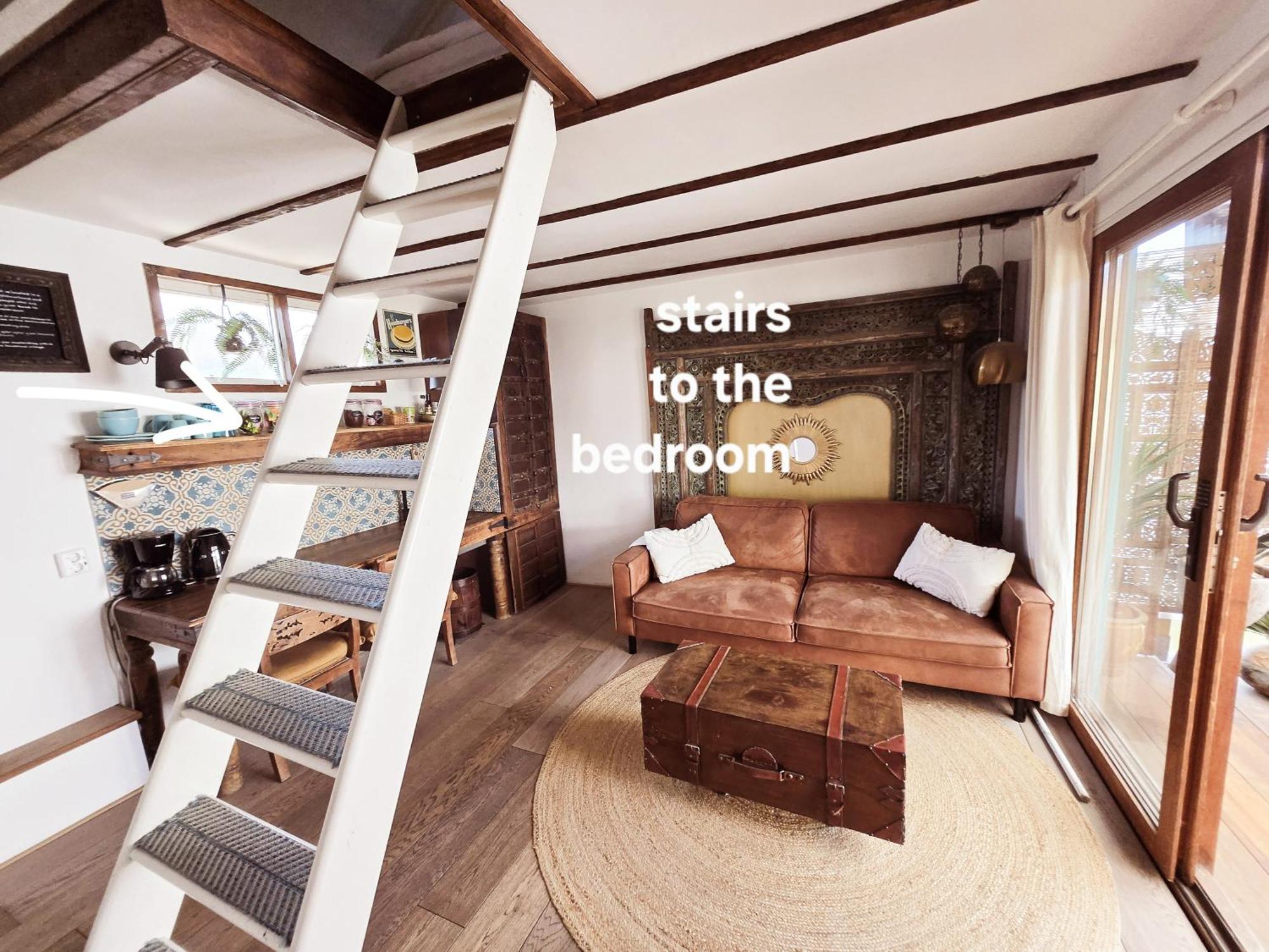 House Boat Studio With Waterfront Terrace Amsterdam Exterior foto